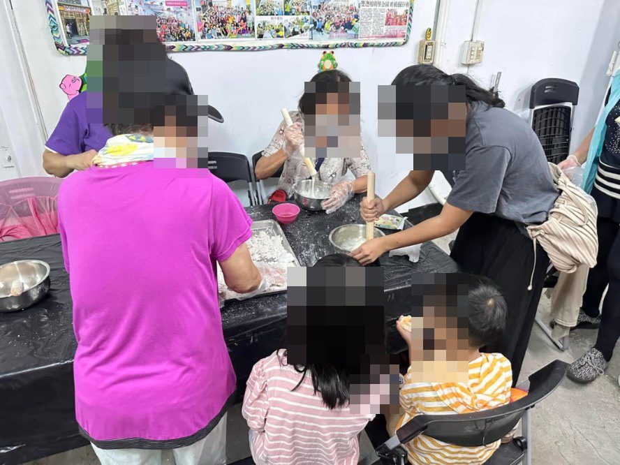 老幼共學：搗麻糬