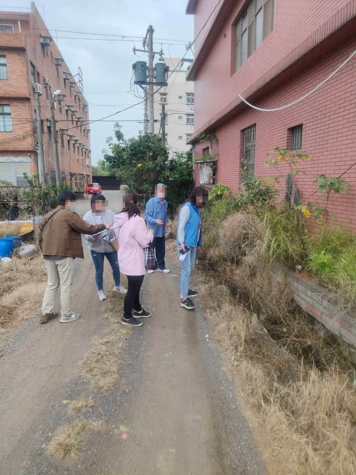 中央路119巷水利溝整修會勘