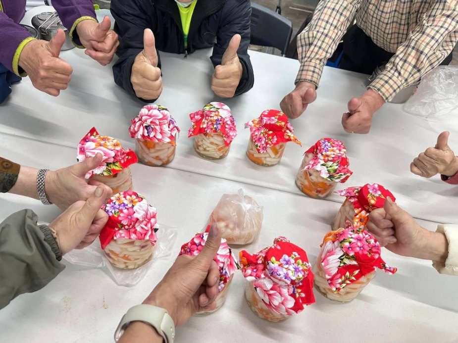 關懷據點：蘿蔔泡菜