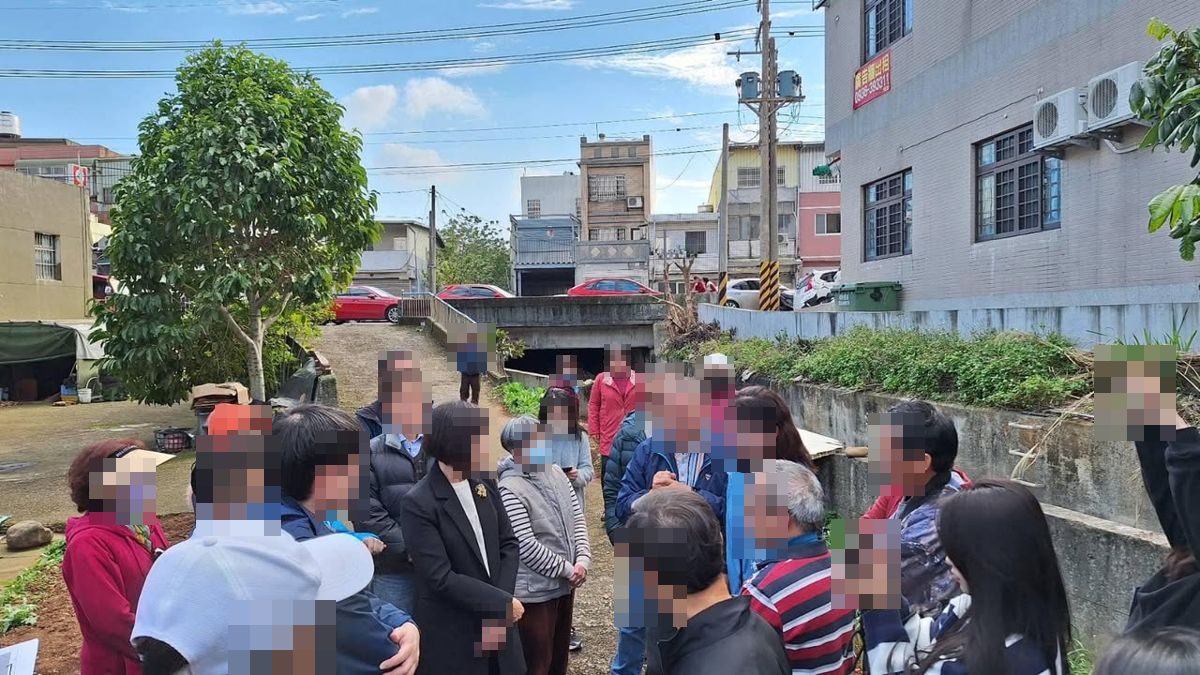 雙連三段6巷水利溝加蓋會勘