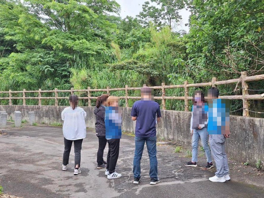 過嶺支渠步道申請增設路燈與修剪